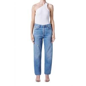 Agolde Blue Straight Leg Jeans NWT